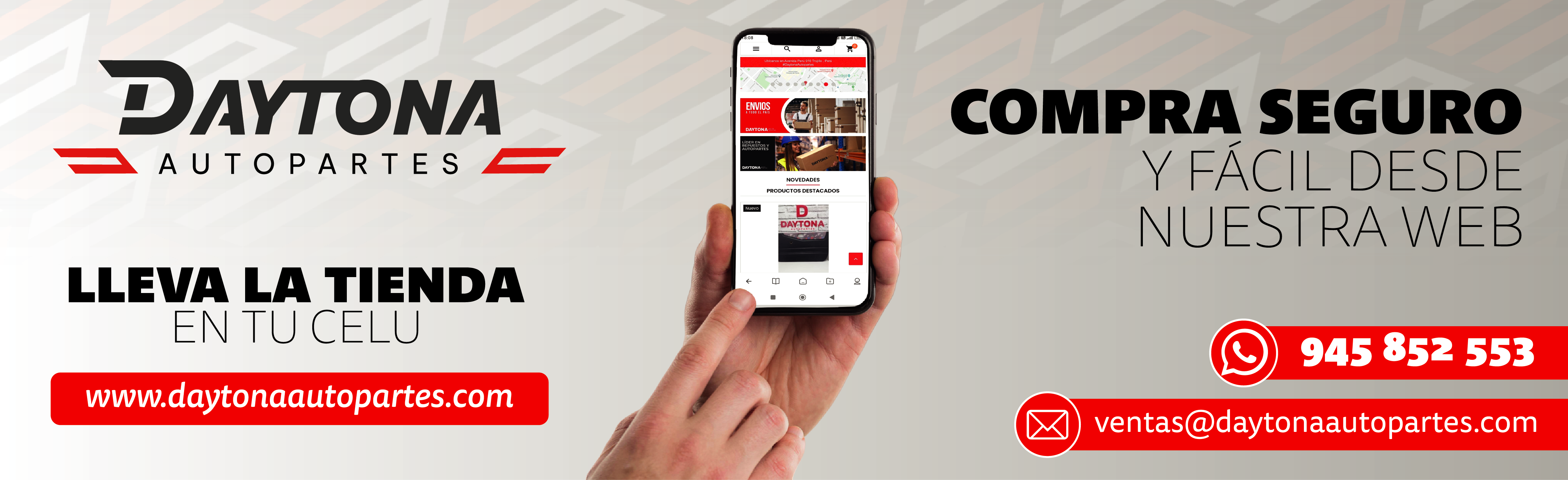 Compra seguro y fácil desde nuestra web 